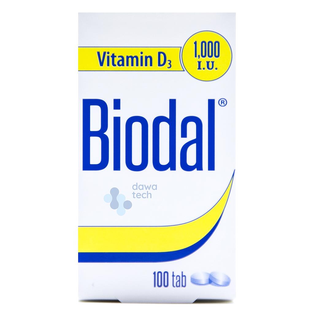 BIODAL 1000IU 100TAB