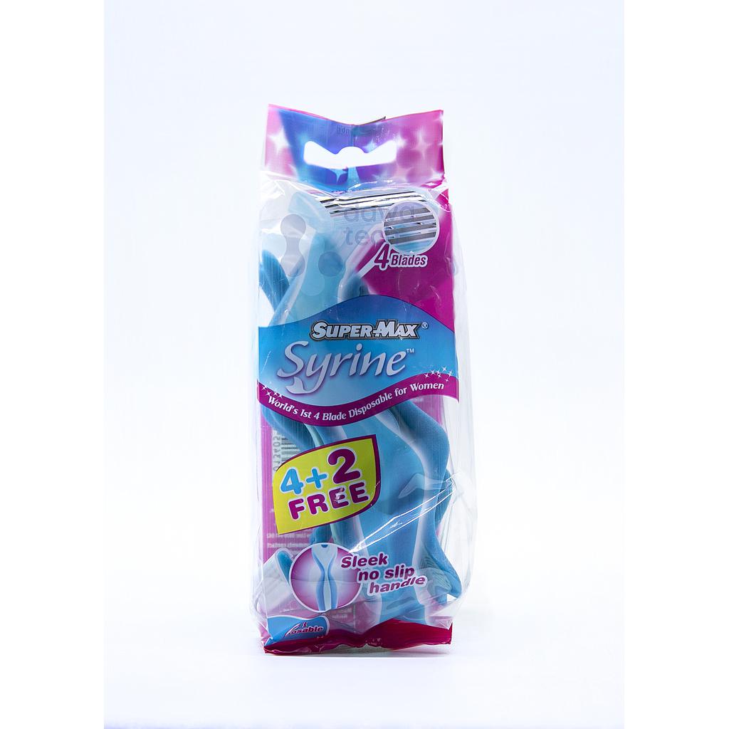 SUPERMAX Syrine 4+2 شفرات نسائي