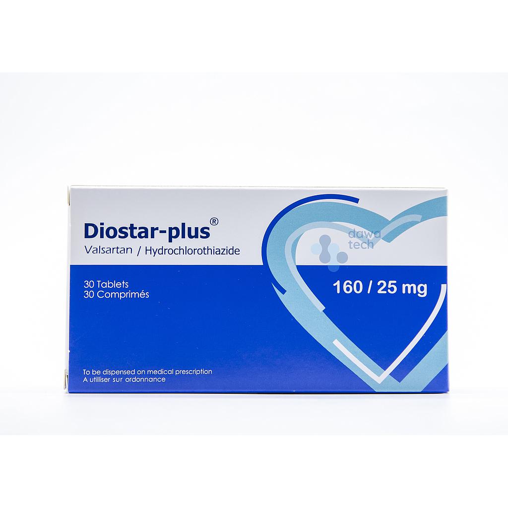 DIOSTAR PLUS 160/25MG